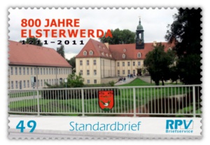 Briefmarke 800 Jahre Elsterwerda