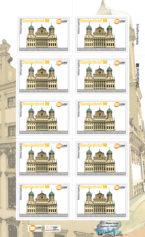 selbstklebende Briefmarken