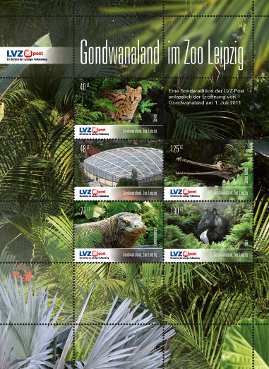 Briefmarken Gondwanaland