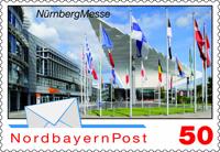 Briefmarke Standardbrief Messe Nürnberg