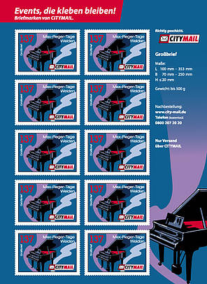 Briefmarke Max-Reger-Tage