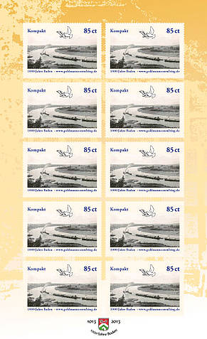 Briefmarkenbogen - 85ct