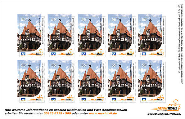 selbstklebende Briefmarken